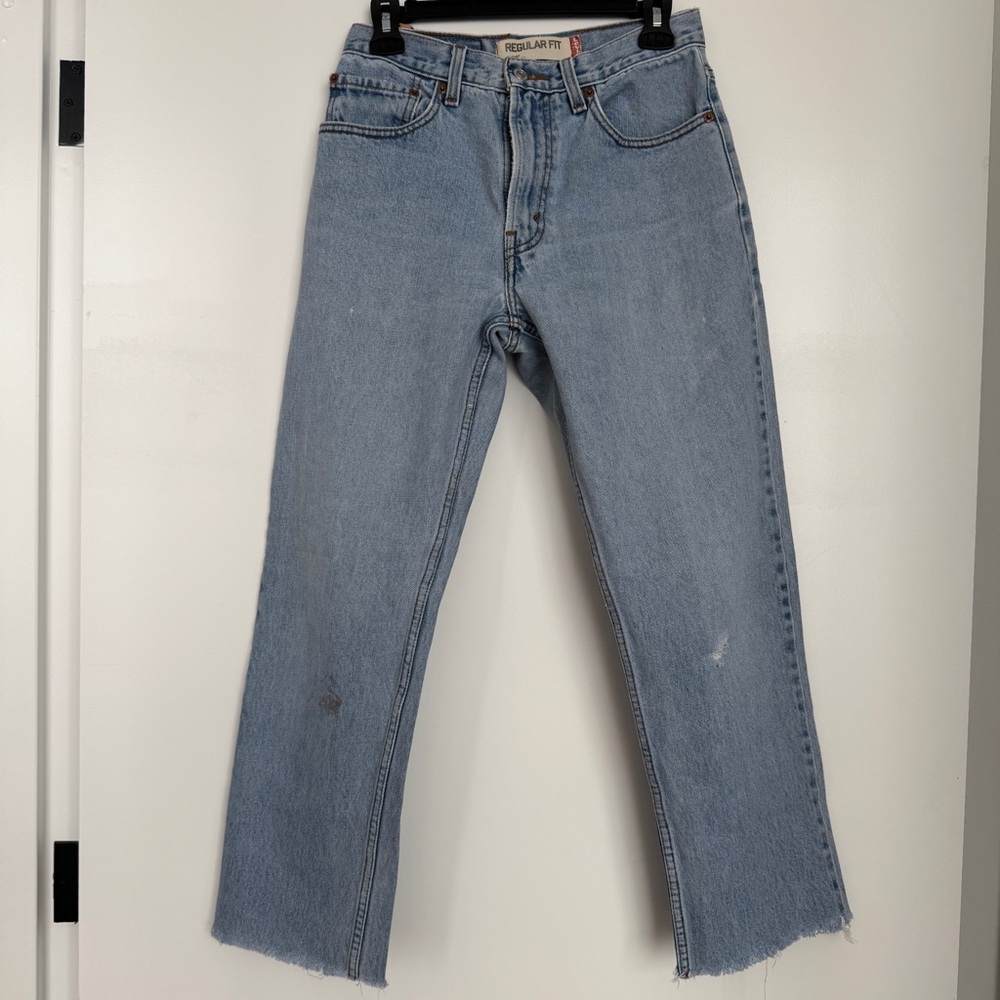 Levi's Women's Straight Leg Jeans in Light Blue